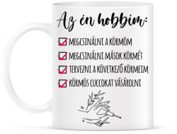 printfashion Műköröm - Bögre - Fehér (5702414)