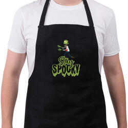 printfashion Stay Spooky Zombie - Kötény - Fekete (14758658)