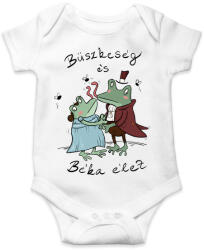 printfashion Büszkeség és béka élet - Baba Body - Fehér (14113715)