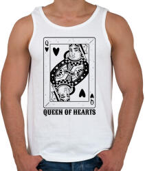 printfashion Dáma - Férfi atléta - Fehér (7560271)