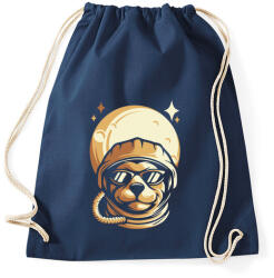 printfashion Űrhajós kutya - Sportzsák, Tornazsák - Sötétkék (5519958)