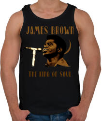 printfashion JAMES BROWN - Férfi atléta - Fekete (2812768)