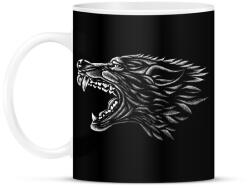 printfashion farkas - Bögre - Fekete (15718521)