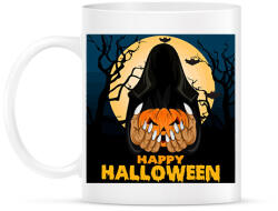 printfashion Happy Halloween - Bögre - Fehér (1878177)