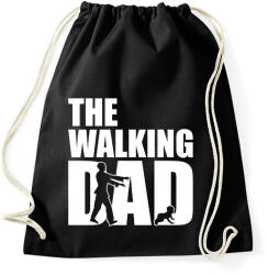printfashion A sétáló apa - Sportzsák, Tornazsák - Fekete (1484751)