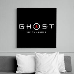printfashion Ghost of Tsushima logo - Vászonkép - Fekete (6653875)