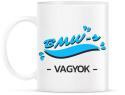 printfashion BMW-s vagyok autós póló - Bögre - Fehér (9396254)