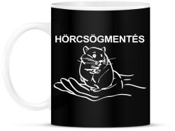 printfashion Hörcsögmentés - Bögre - Fekete (13444434)