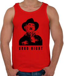 printfashion GOOD NIGHT - Férfi atléta - Piros (1358564)