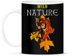 printfashion WILD NATURE TIGER - Bögre - Fekete (5532140)