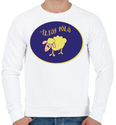 printfashion Alvós póló - Férfi pulóver - Fehér (423285)