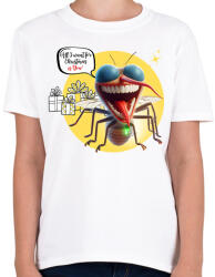 printfashion All I want for Christmas is You! - Vicces karácsonyi szúnyog - Gyerek póló - Fehér (15267864)