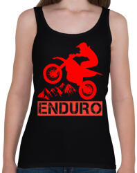 printfashion Enduro - Női atléta - Fekete (4253707)