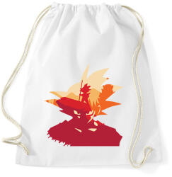 printfashion Son Goku - Sportzsák, Tornazsák - Fehér (16798043)