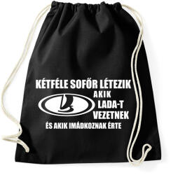 printfashion Kétféle sofőr: Lada - Sportzsák, Tornazsák - Fekete (2320862)