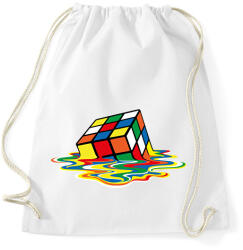 printfashion Rubic Cube - Sportzsák, Tornazsák - Fehér (2288584)