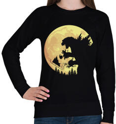 printfashion Godzilla XSmash - Női pulóver - Fekete (2042641)