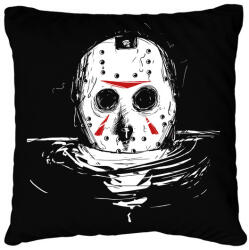 printfashion Jason Voorhes 3 - Párnahuzat, Díszpárnahuzat - Fekete (5563519)