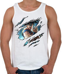printfashion JumpForce - Férfi atléta - Fehér (2857185)
