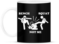 printfashion Bench - squat - not me - Bögre - Fekete (1356254)