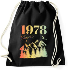 printfashion 1978 - Sportzsák, Tornazsák - Fekete (12714633)