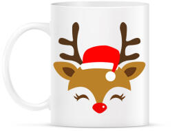 printfashion Rénszarvas - Bögre - Fehér (11124320)