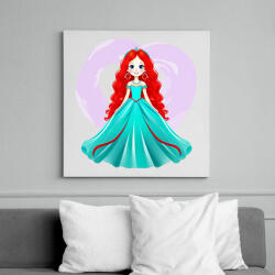 printfashion Kis hercegnő - Vászonkép - Fehér (14678599)