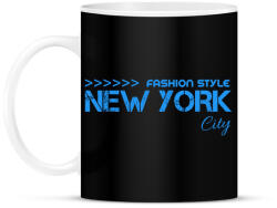 printfashion New York City - Bögre - Fekete (4387532)