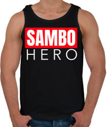 printfashion SAMBO HERO - Férfi atléta - Fekete (9465059)