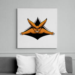 printfashion Naruto - Kurama - Vászonkép - Fehér (6624135)
