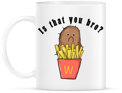 printfashion Te vagy az tesó? - Bögre - Fehér (3926634)