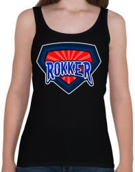 printfashion ROKKER - Női atléta - Fekete (11365924)