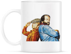 printfashion Bud Spencer and Terence Hill - Bögre - Fehér (14687098)
