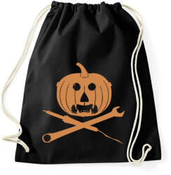 printfashion Tökfej szerelő - Sportzsák, Tornazsák - Fekete (1853101)