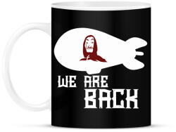 printfashion A nagy pénzrablás - Bögre - Fekete (2492206)