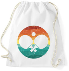 printfashion Retro pingpong - Sportzsák, Tornazsák - Fehér (14508697)