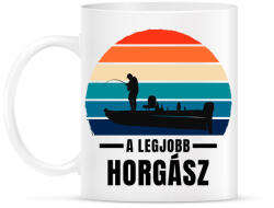 printfashion A legjobb pecás - Bögre - Fehér (4834615)