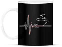 printfashion CoffemyLife - Bögre - Fekete (11597182)