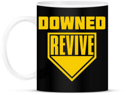 printfashion Warzone: Downed - Bögre - Fekete (3024306)