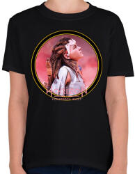 printfashion Horizon Forbidden West - Gyerek póló - Fekete (15800204)