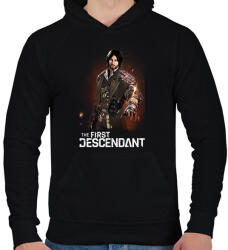 printfashion The First Descendant Blair - Férfi kapucnis pulóver - Fekete (16259274)
