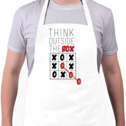 printfashion Gondolkodj. - Kötény - Fehér (4900877)