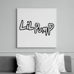 printfashion Lil Pump - Vászonkép - Fehér (6639091)