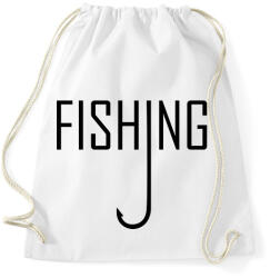 printfashion Fishing - Sportzsák, Tornazsák - Fehér (13622135)