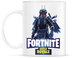 printfashion Fortnite battle royale shogun - Bögre - Fehér (4689911)