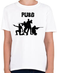 printfashion Pubg - Gyerek póló - Fehér (14995581)