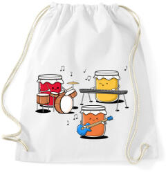 printfashion Jam session - Sportzsák, Tornazsák - Fehér (3926302)