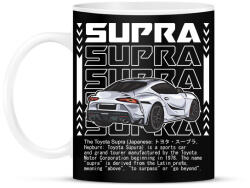 printfashion Toyota Supra - Bögre - Fekete (16679654)