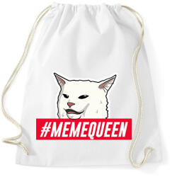 printfashion Meme Queen - Sportzsák, Tornazsák - Fehér (1775963)
