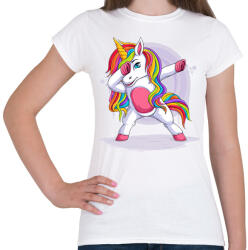 printfashion Unikornis - Női póló - Fehér (15566698)
